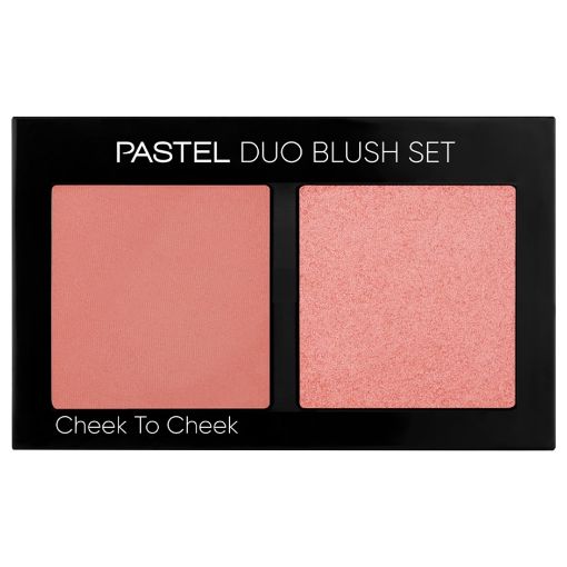 Pastel Profashion Duo Blush Set Cheek to Cheek No:10 Hot Pink Allık