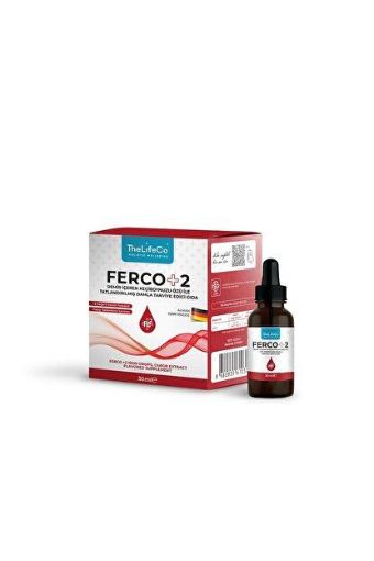 The Lifeco Ferco +2 Değerlikli Demir Damlası 30 ml