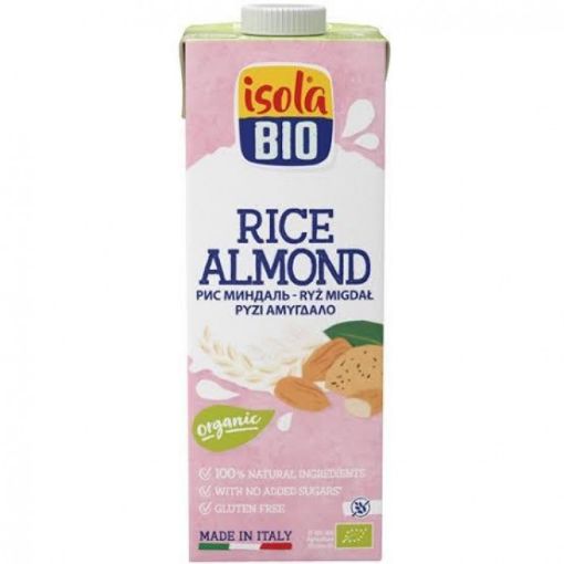 Isola Bio Organik Badem Sütü& Pirinç İçeceği 1Lt resmi