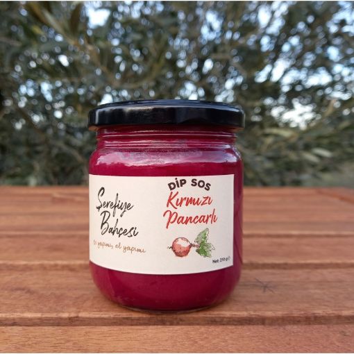Şerefiye Bahçesi Kırmızı Pancarlı Dip Sos 210 Gr