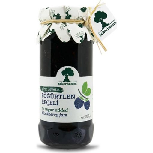 Şeker Hanım Şeker İlavesiz Böğürtlen Reçeli 300 g.