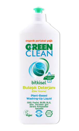 U Green Clean Elde Bulaşık Deterjanı 730 ml-Portakal