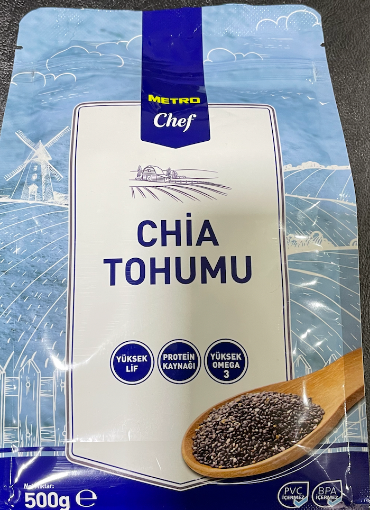 Metro Chef Chia Tohumu 500g