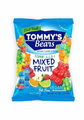 Candy Break Tommy’s Bears Karışık Meyveli Jelibon 127.5 g resmi