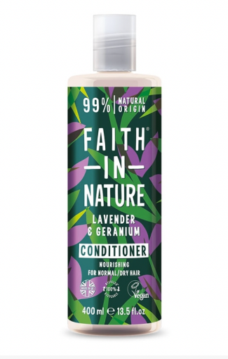 Faith In Nature Doğal İçerikli Rahatlatıcı Lavanta & Sardunya Saç Bakım Kremi 400 ml resmi
