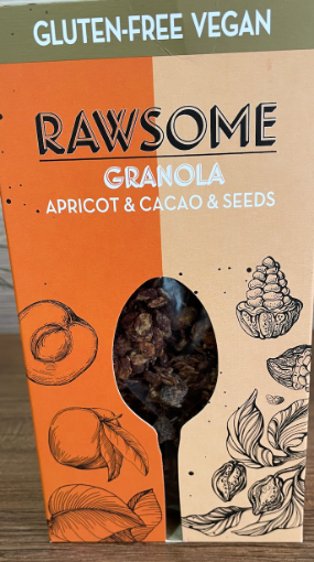 Rawsome Glutensiz Kakaolu&Kayısılı Granola 200gr resmi