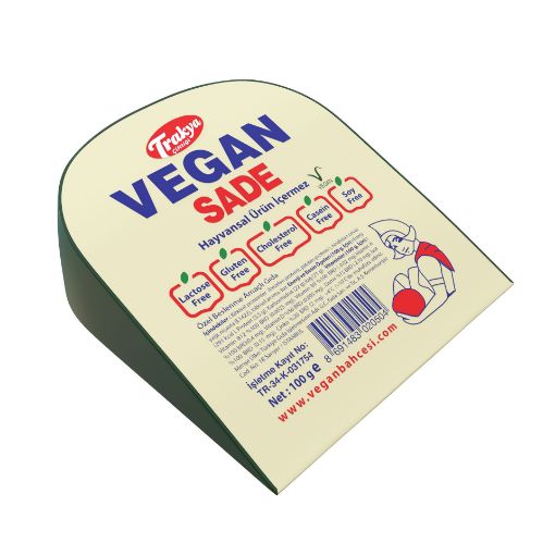 Trakya Çiftliği Vegan Sade Peynir imsi Bitkisel Gıda 100 g resmi