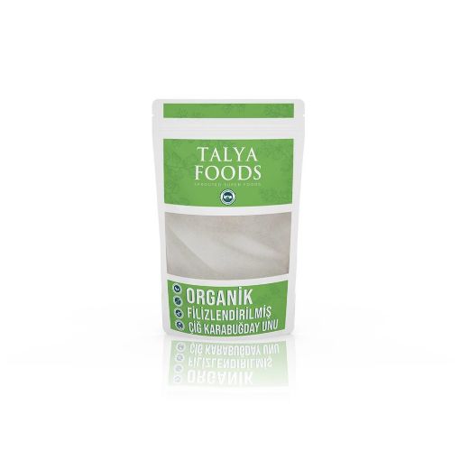 Talya Foods Organik Filizlendirilmiş Çiğ Karabuğday Unu 500g
