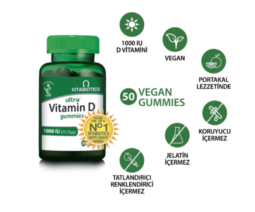 Vitabiotics Ultra® Vitamin D Gummies resmi