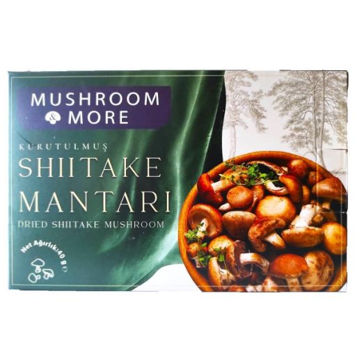 Mushroom&More Kuru Shitake Mantarı 40g
