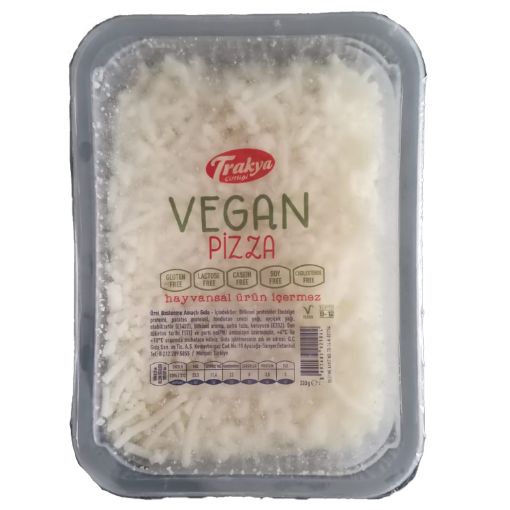 Trakya Çiftliği Vegan Sade Peynir imsi Pizza 200 g (Bitkisel Gıda)