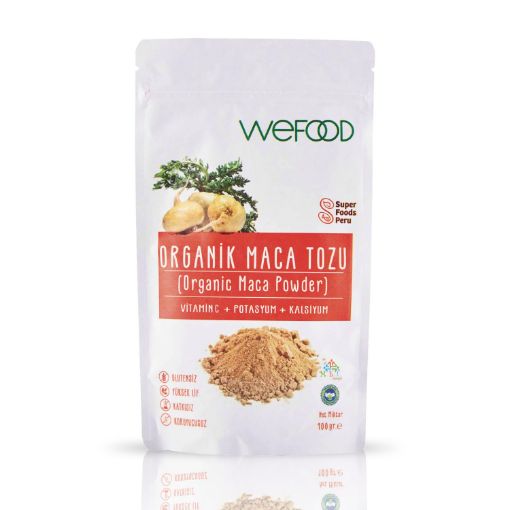Wefood Organik Maca Tozu 100 gr (Maka Tozu) resmi