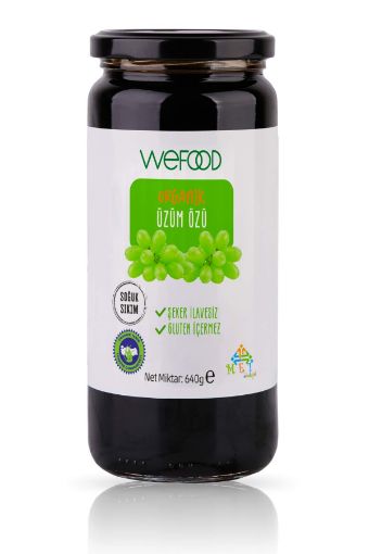 Wefood Organik Üzüm Özü 640 gr (Soğuk Sıkım) resmi