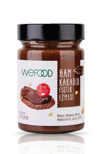 Wefood Ham Kakaolu Fıstık Ezmesi 300 gr resmi