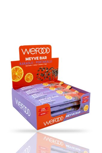 Wefood Meyve Bar Portakallı 35 gr 12'li resmi