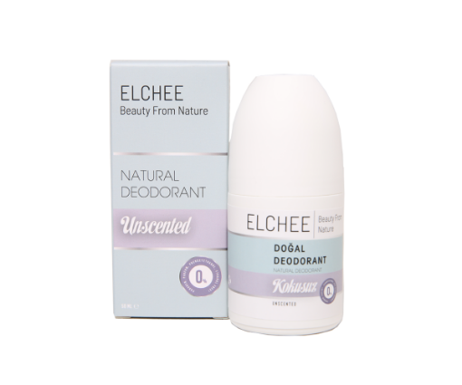 Elchee Vegan ve Doğal Deodorant Roll On – Kokusuz resmi