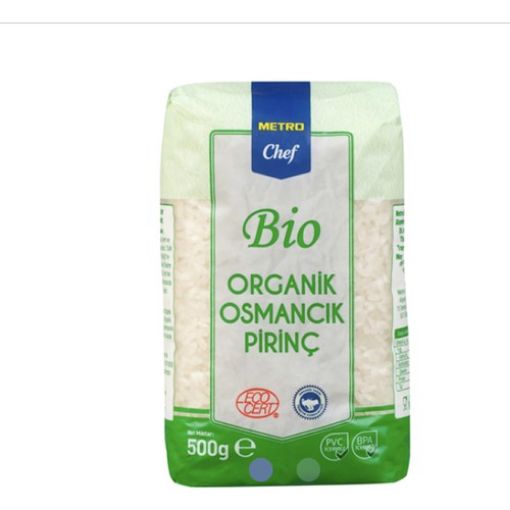 Metro Chef Bio Osmancık Organik Pirinç 500g