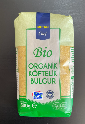 Metro Chef Bio Organik Köftelik Bulgur 500g