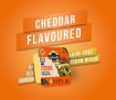 Cheezmir Cheddar Peynir imsi Vegan Blok 250g (Bitkisel Gıda) resmi