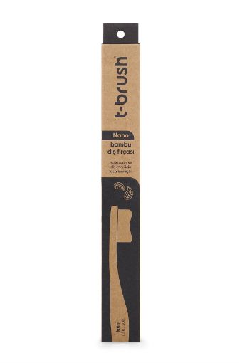 T-Brush Nano Bambu Diş Fırçası (krem - ultra soft)