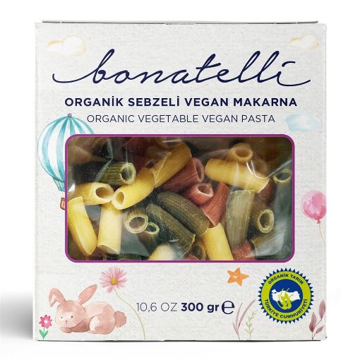 Bonatelli Organik Sebzeli Vegan Makarna 300g