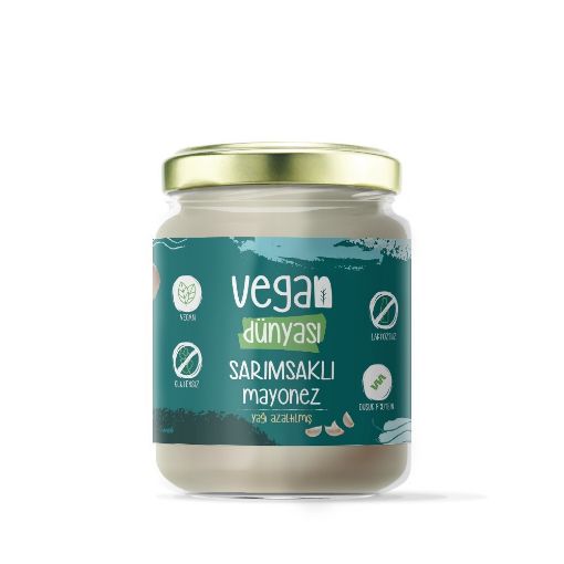 Vegan Dünyası Sarımsaklı Mayonez 300g 