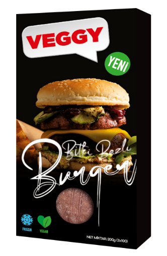 Veggy Bitki Bazlı Burger 200 g (100 g x 2)