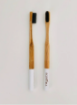 Bambu Diş Fırçası Yetişkin (Beyaz) resmi