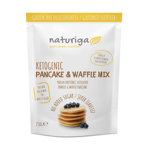 Naturiga Ketojenik Pancake ve Waffle Mix 250g