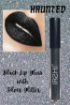 IRSHI - Siyah Simli Dudak Parlatıcısı - Black Glitter Lip Gloss - Haunted - Vegan&Crueltyfree - 5 ml resmi