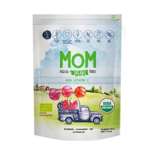 MOM Magical Organic Moods Lolipop 10'lu