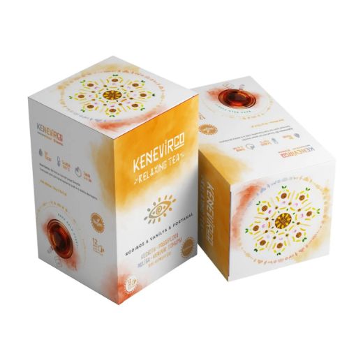 KenevirCo Vanilya ve Portakallı Kenevir Tohumu Çayı