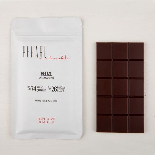 PERARU BELIZE 74% dark çikolata resmi