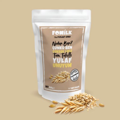 Fomilk %100 Yulaf Unu / 100% Oat Flour - 500g