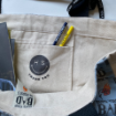 HS Organic Tote Bag - Sofistik Gelincik  resmi