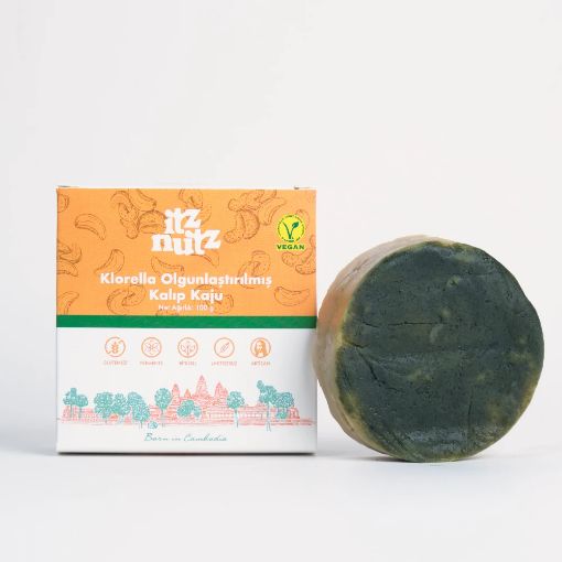 Itz Nutz Chlorella Sert Kaju Peynir imsi 100g resmi