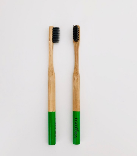 Bambu Diş Fırçası Yetişkin (Yeşil) resmi