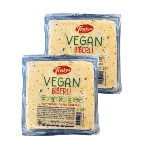 Trakya Çiftliği Vegan Biberli Peynir imsi 2'li Paket