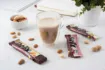 Delly Şekersiz Çikolata Kaplı Yer Fıstıklı & Kahveli Yüksek Protein Bar 40 g