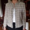 Turayeva - Şanel Püsküllü İmitasyon İnci Süslemeli Ceket resmi