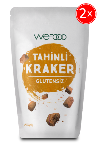 Wefood Tahinli Kraker 40 gr 2'li resmi