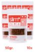 SlimPlus 10'lu Paket Domates Soğanlı Glutensiz Tohum Kraker Cracks 50gr resmi
