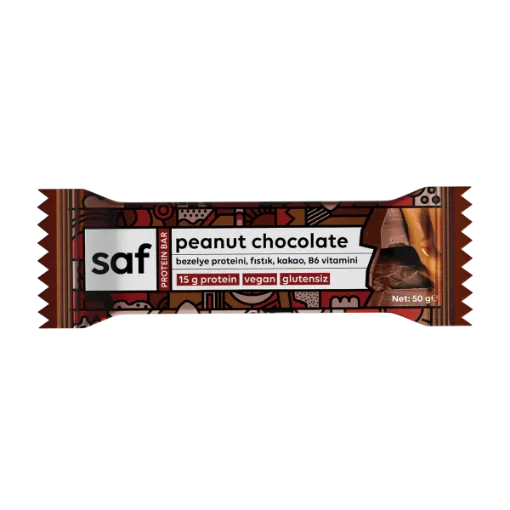 Saf - Peanut Chocolate Bar 50 gr