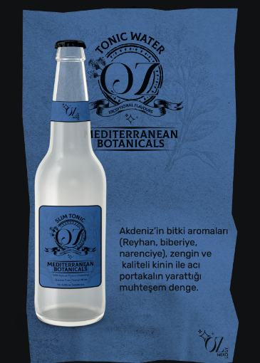 Ozmixology Tonic Water Akdeniz 250ml resmi