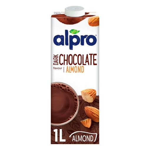 Alpro Bitter Çikolatalı Badem Sütü 1L