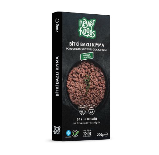 Newer Foods Bitki Bazlı Kıyma 200gr