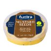 Furora Vegan Hardal Taneli Cheddar Peyniri Blok 250g  resmi