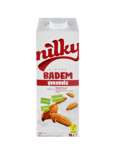 Nilky Badem Sütü Şekersiz 1 lt
