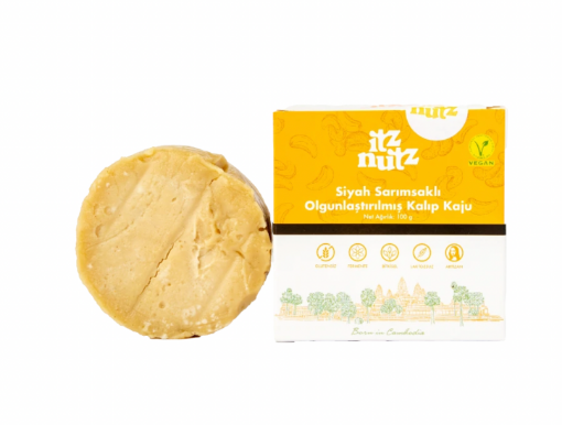 Itz Nutz Siyah Sarımsaklı Sert Kaju Peynirimsi 100g resmi