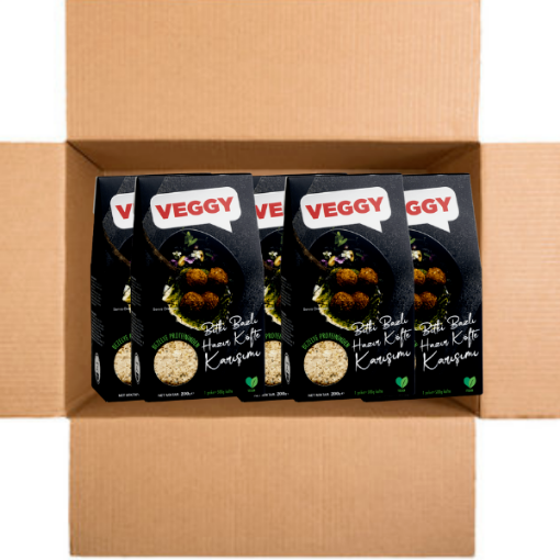 Veggy Vegan Köfte Karışımı 200g- 8'li Paket  resmi